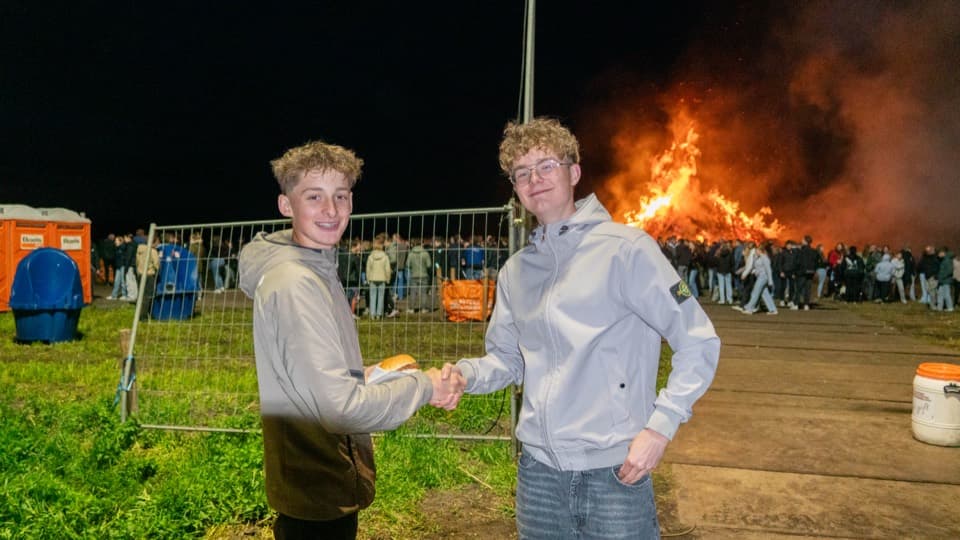 Paasvuur Schuinesloot 2025 — foto 2